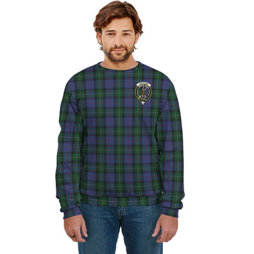 MacPhail Hunting Tartan Sweatshirt with Family Crest