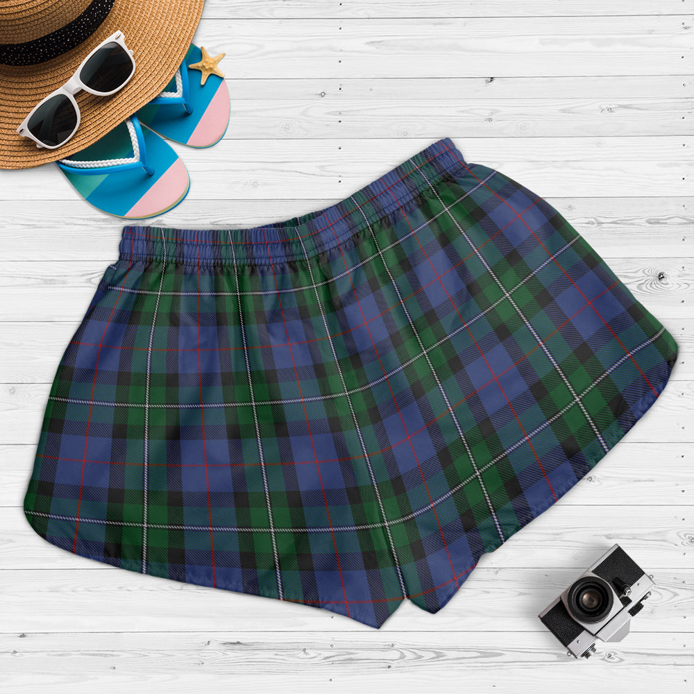 macphail-hunting-tartan-womens-shorts-with-family-crest