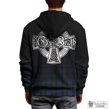 MacPhail Hunting Tartan Hoodie Featuring Alba Gu Brath Family Crest Celtic Inspired