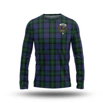 MacPhail Hunting Tartan Long Sleeve T-Shirt with Family Crest