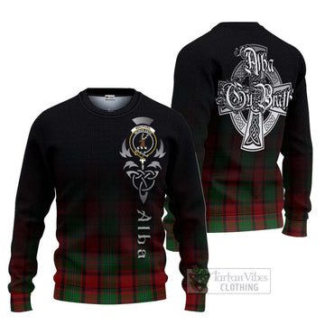 MacPhail (McPhail) Tartan Ugly Sweater Featuring Alba Gu Brath Family Crest Celtic Inspired