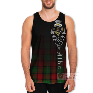 MacPhail (McPhail) Tartan Men's Tank Top Featuring Alba Gu Brath Family Crest Celtic Inspired