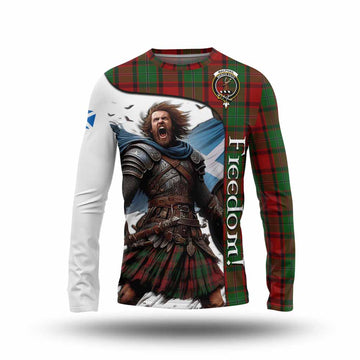 MacPhail (McPhail) Crest Tartan Long Sleeve T-Shirt Inspired by the Freedom of Scottish Warrior