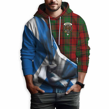 MacPhail (McPhail) Tartan Hoodie with Family Crest Scotland Patriotic Style