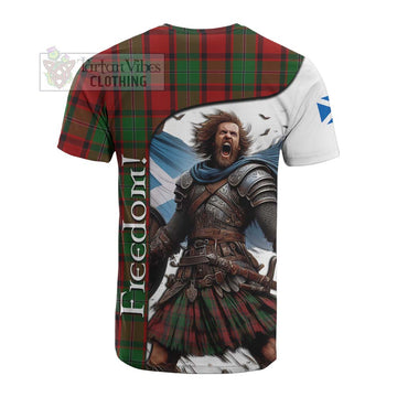 MacPhail (McPhail) Crest Tartan Cotton T-shirt Inspired by the Freedom of Scottish Warrior