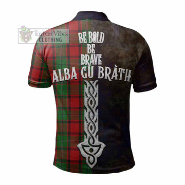 MacPhail (McPhail) Tartan Family Crest Polo Shirt Alba Gu Brath Be Brave Lion Ancient Style - Tartan Vibes Clothing