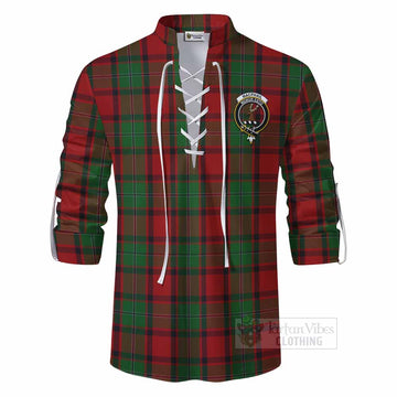 MacPhail (McPhail) Tartan Ghillie Kilt Shirt with Family Crest DNA In Me Style