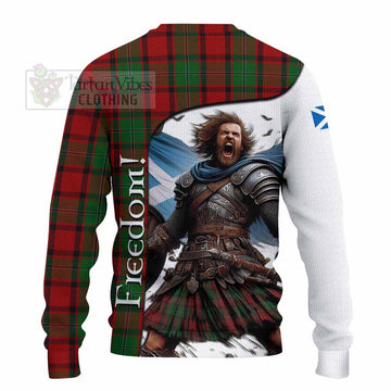 MacPhail (McPhail) Crest Tartan Knitted Sweater Inspired by the Freedom of Scottish Warrior