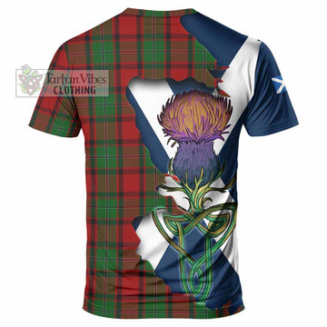 MacPhail (McPhail) Tartan Family Crest T-Shirt Scottish Thistle Celtic Inspired - Tartan Vibes Clothing