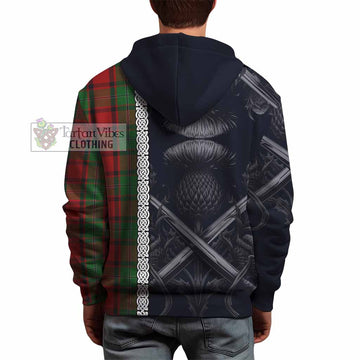 MacPhail (McPhail) Tartan Hoodie with Family Crest Cross Sword Thistle Celtic Vibes