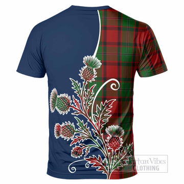 MacPhail (McPhail) Tartan Crest Proud Scottish Basic Thistle T-Shirt