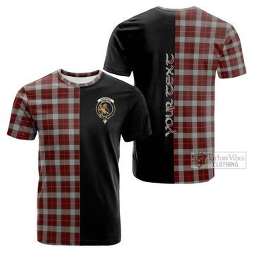 MacPhee Dress Tartan Cotton T-shirt with Family Crest and Half Of Me Style Kid's Shirt - Tartan Vibes Clothing