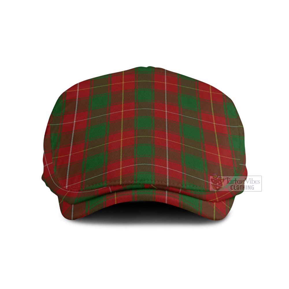 MacPhee (McPhee) Tartan Jeff Cap, Tartan Flat Cap Jeff Hat - Tartan Vibes Clothing