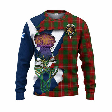 MacPhee (McPhee) Tartan Family Crest Knitted Sweater Scottish Thistle Celtic Inspired Unisex - Tartan Vibes Clothing