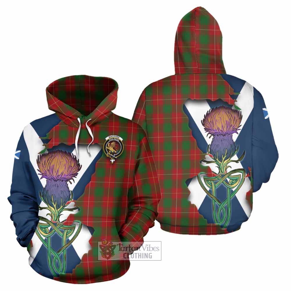 MacPhee (McPhee) Tartan Family Crest Hoodie Scottish Thistle Celtic Inspired - Tartan Vibes Clothing