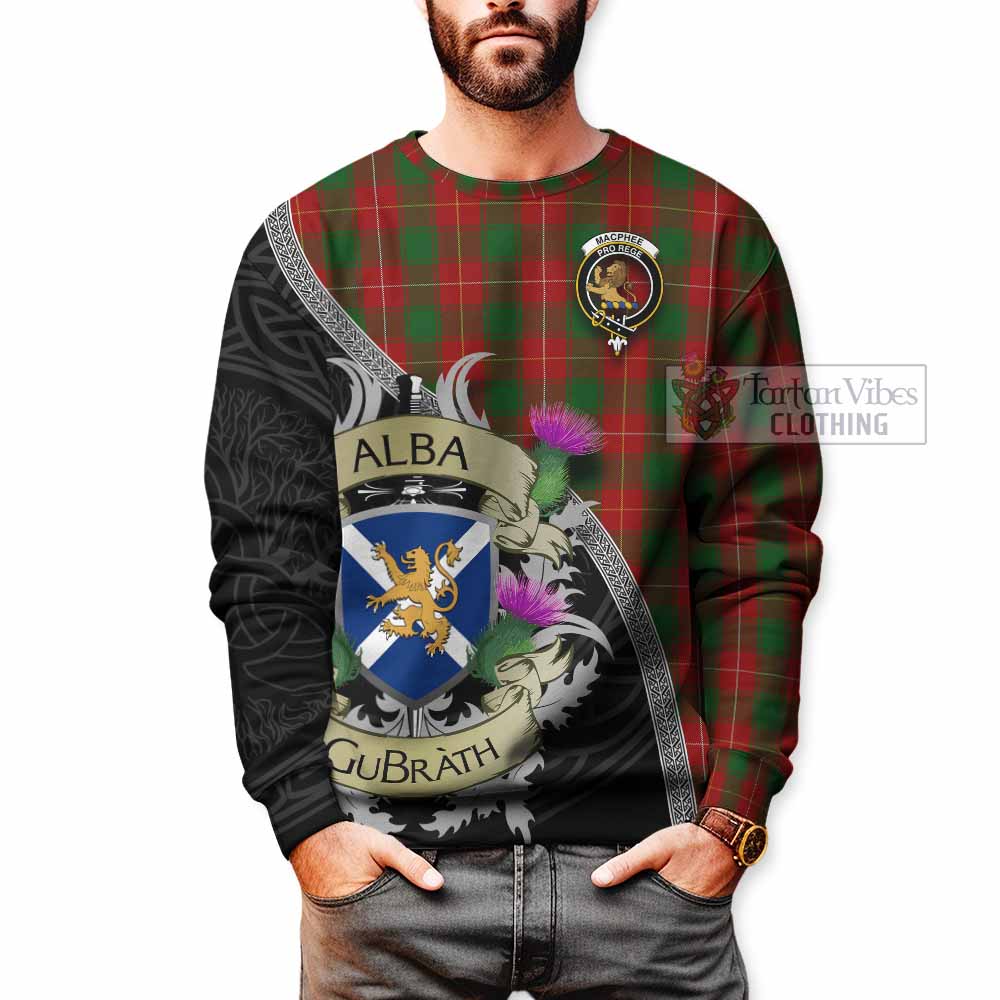 MacPhee (McPhee) Tartan Family Crest Sweatshirt Lion Rampant Royal Thistle Shield Celtic Inspired - Tartan Vibes Clothing