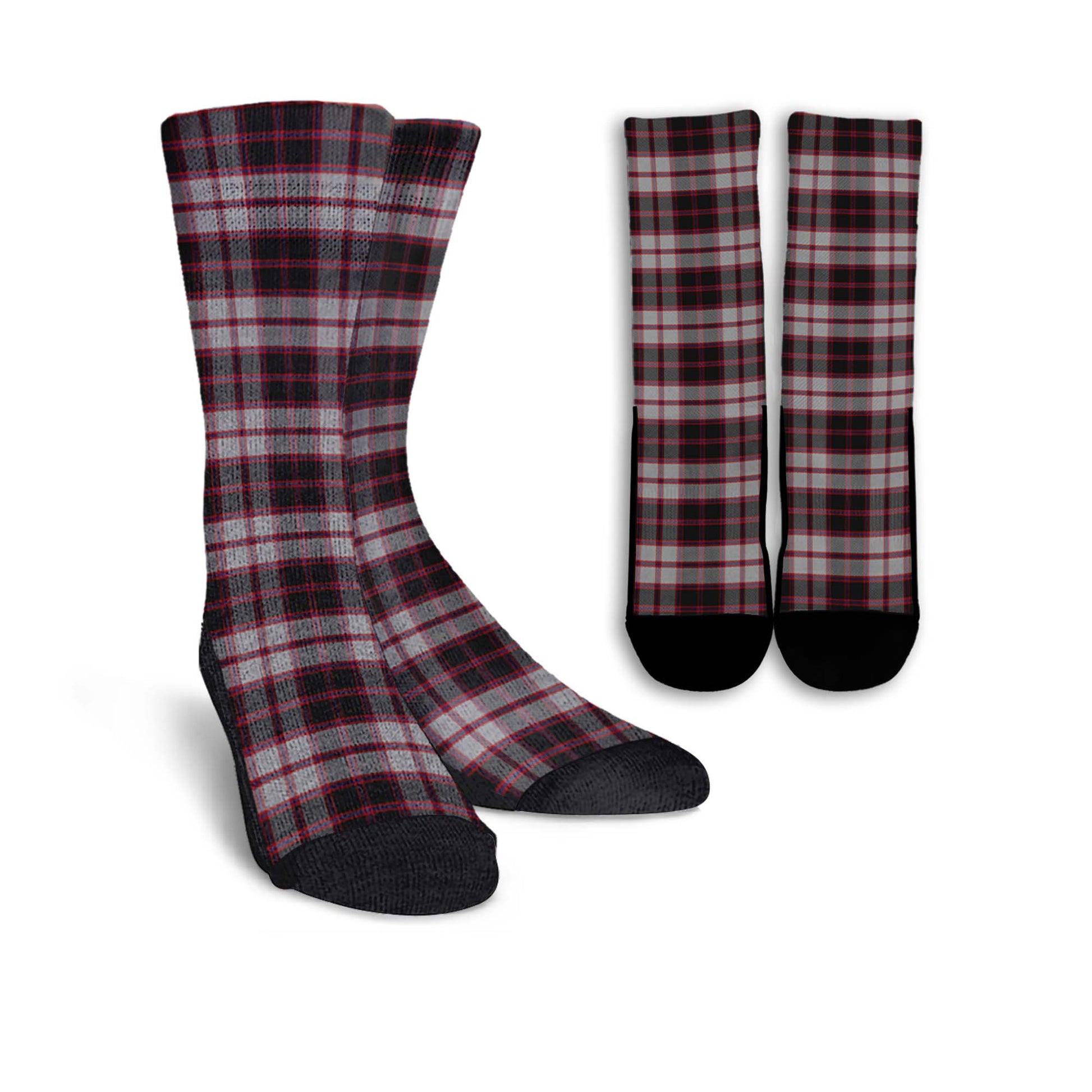 MacPherson Tartan Crew Socks - Tartanvibesclothing