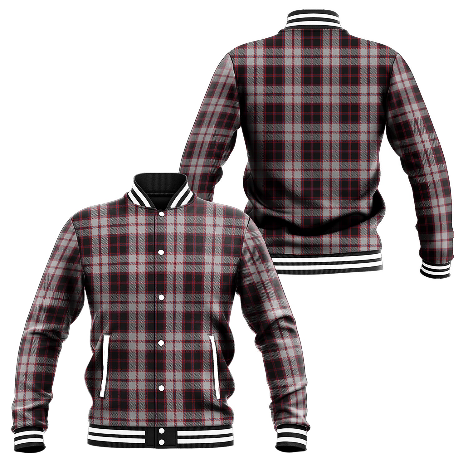 MacPherson (McPherson) Tartan Baseball Jacket Unisex - Tartan Vibes Clothing