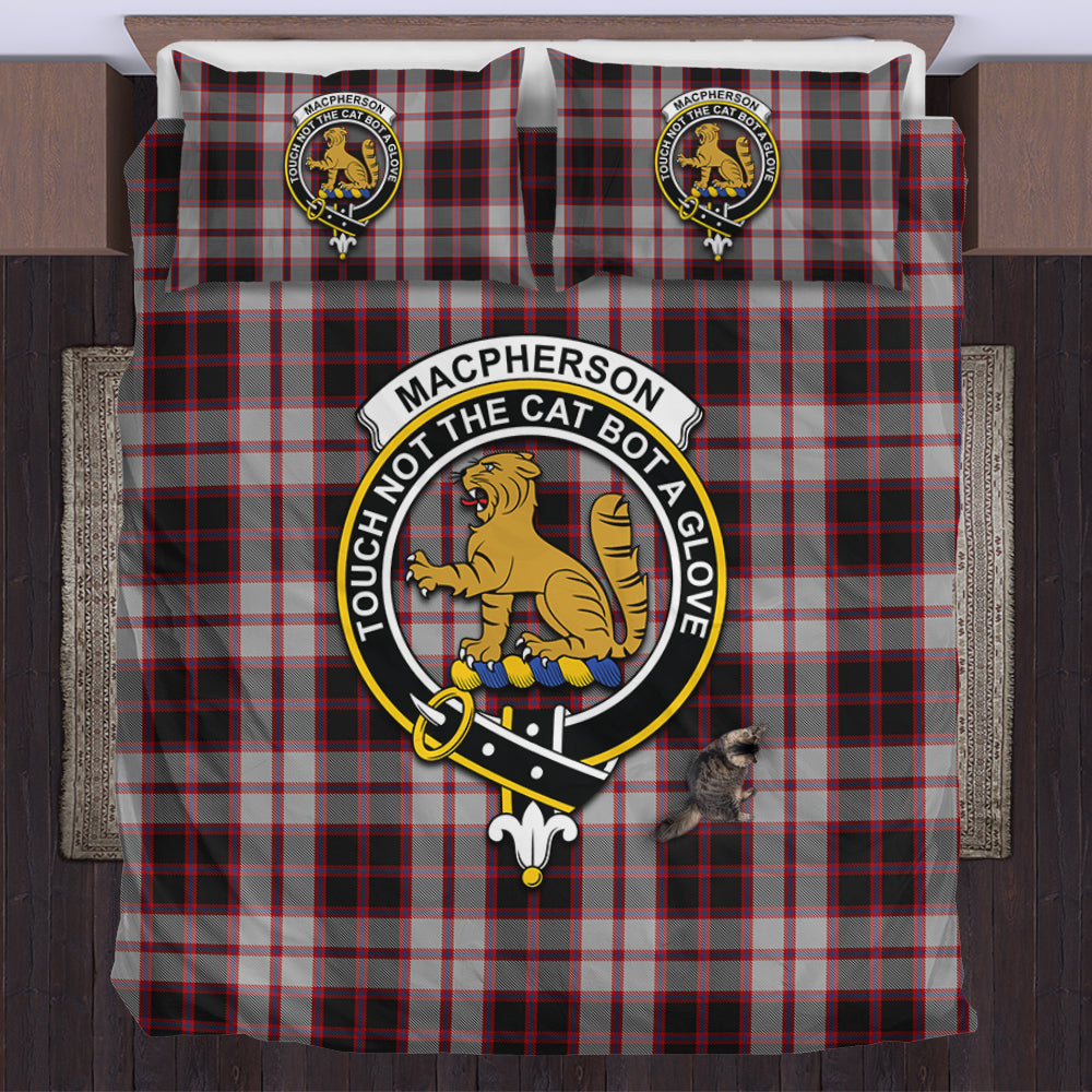 MacPherson (McPherson) Tartan Bedding Set with Family Crest US Bedding Set - Tartan Vibes Clothing