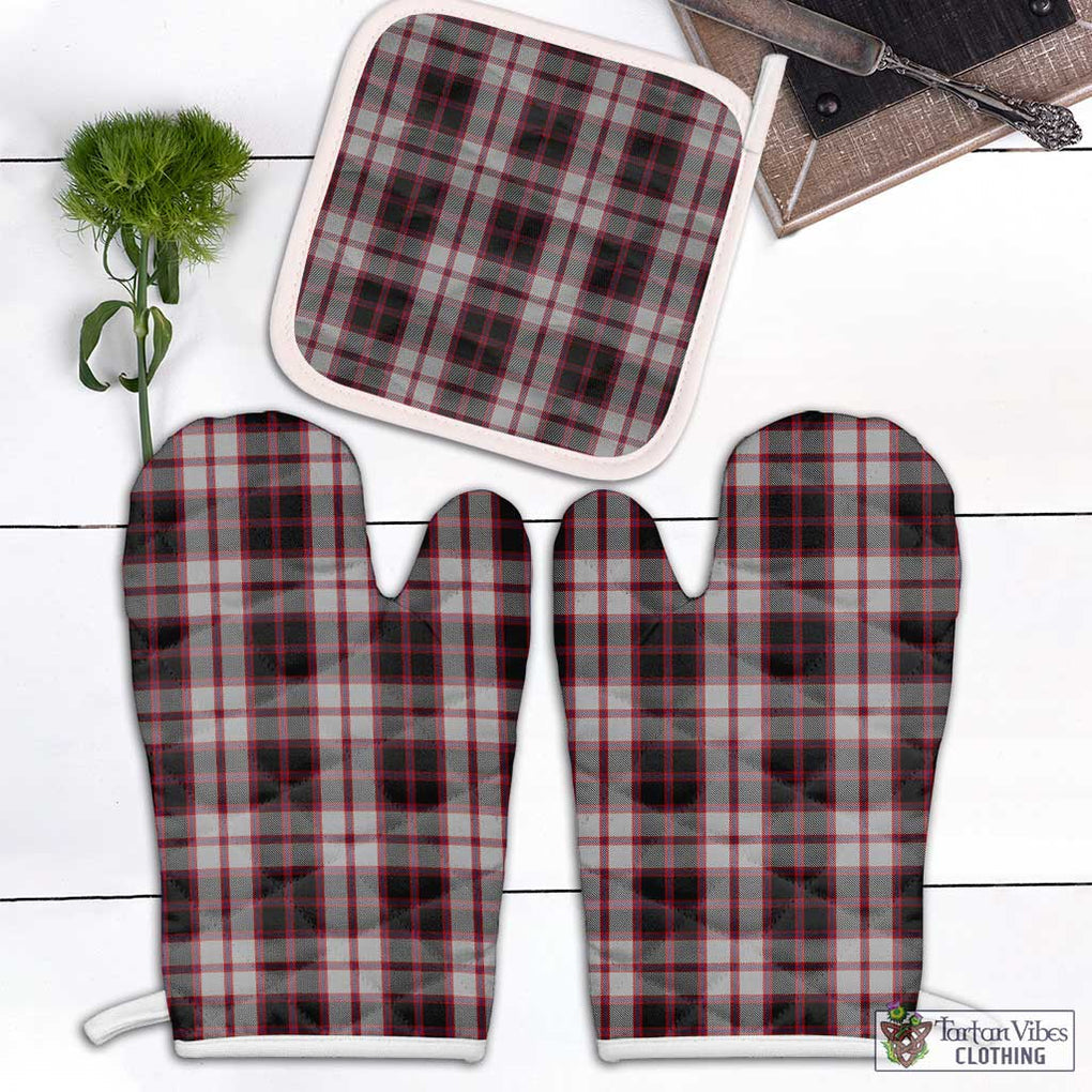 MacPherson (McPherson) Tartan Combo Oven Mitt & Pot-Holder White - Tartan Vibes Clothing