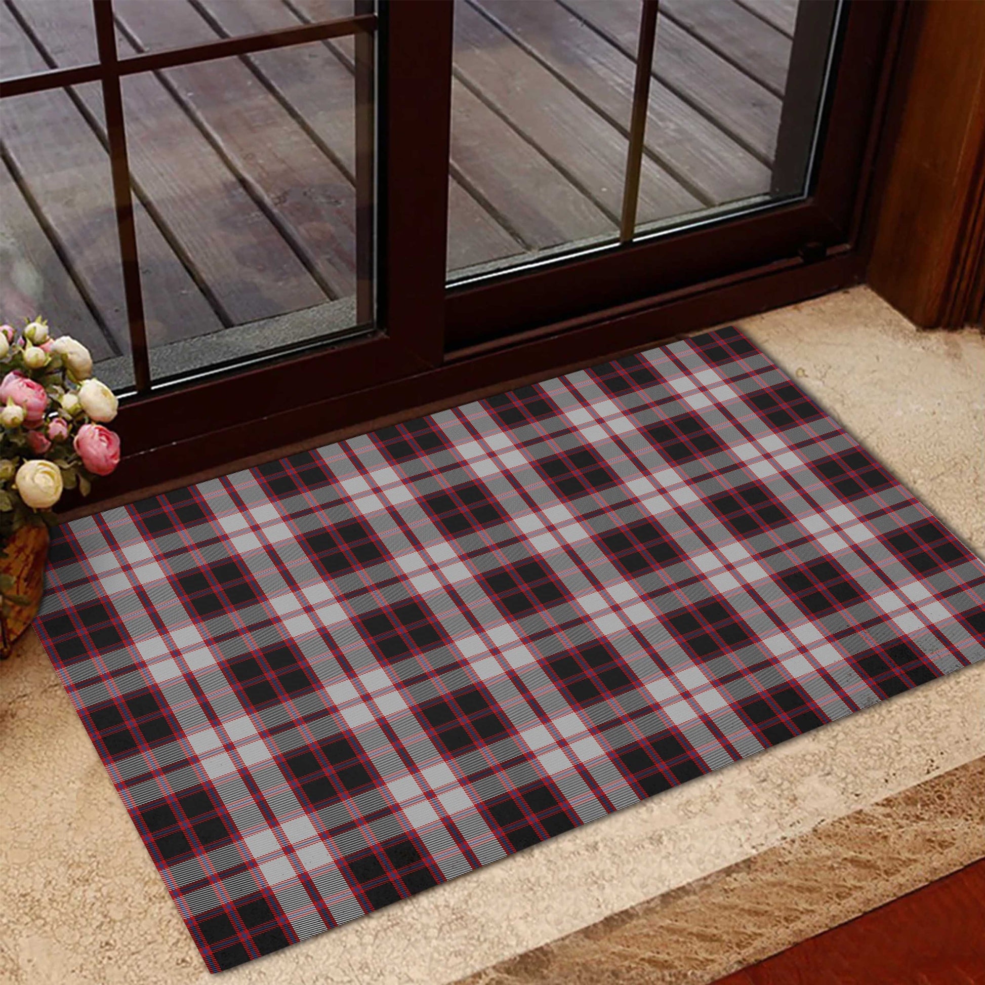 MacPherson Tartan Door Mat - Tartanvibesclothing