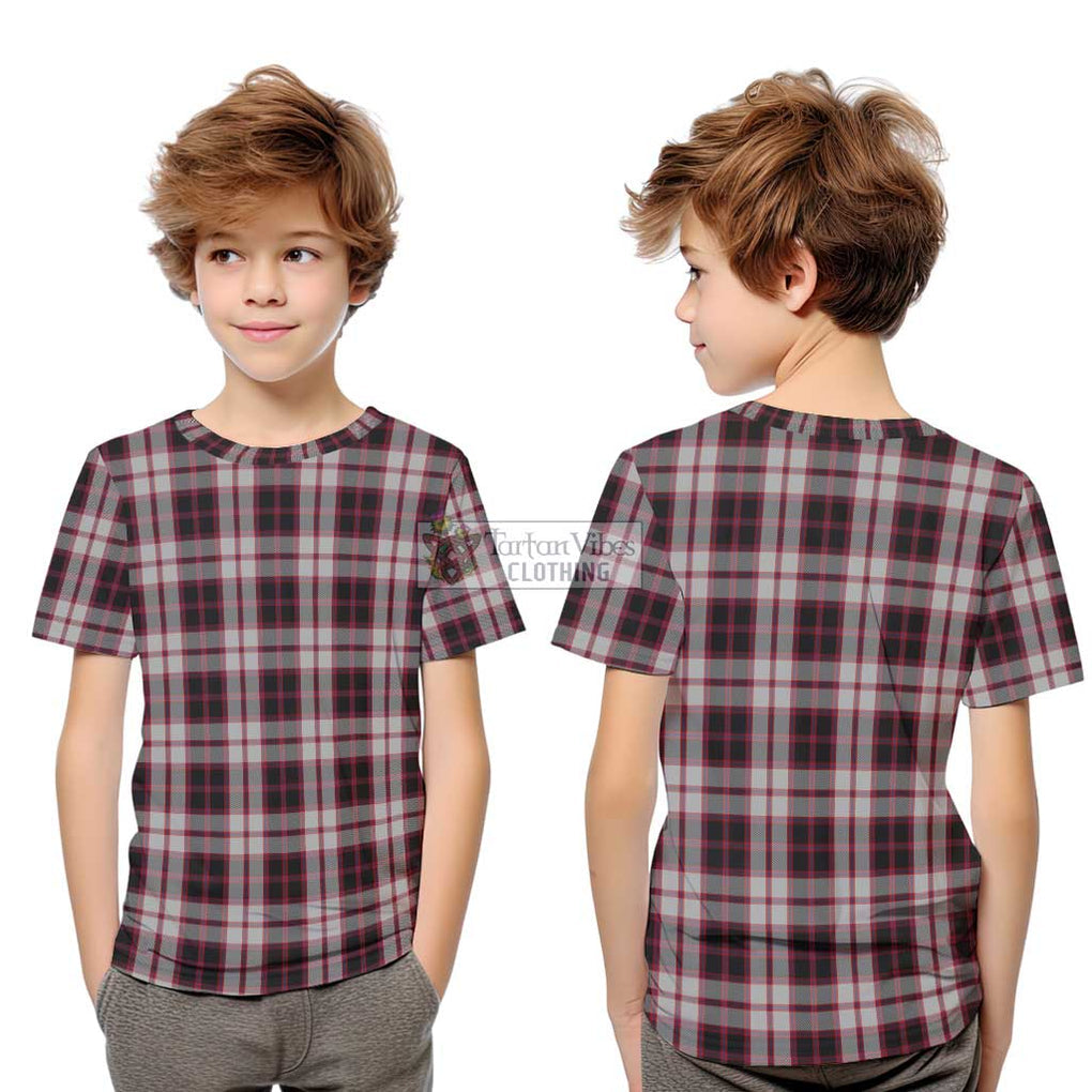 MacPherson (McPherson) Tartan Kid T-Shirt Youth XL Size14 - Tartanvibesclothing Shop