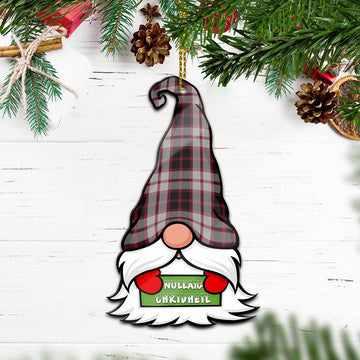 MacPherson (McPherson) Gnome Christmas Ornament with His Tartan Christmas Hat