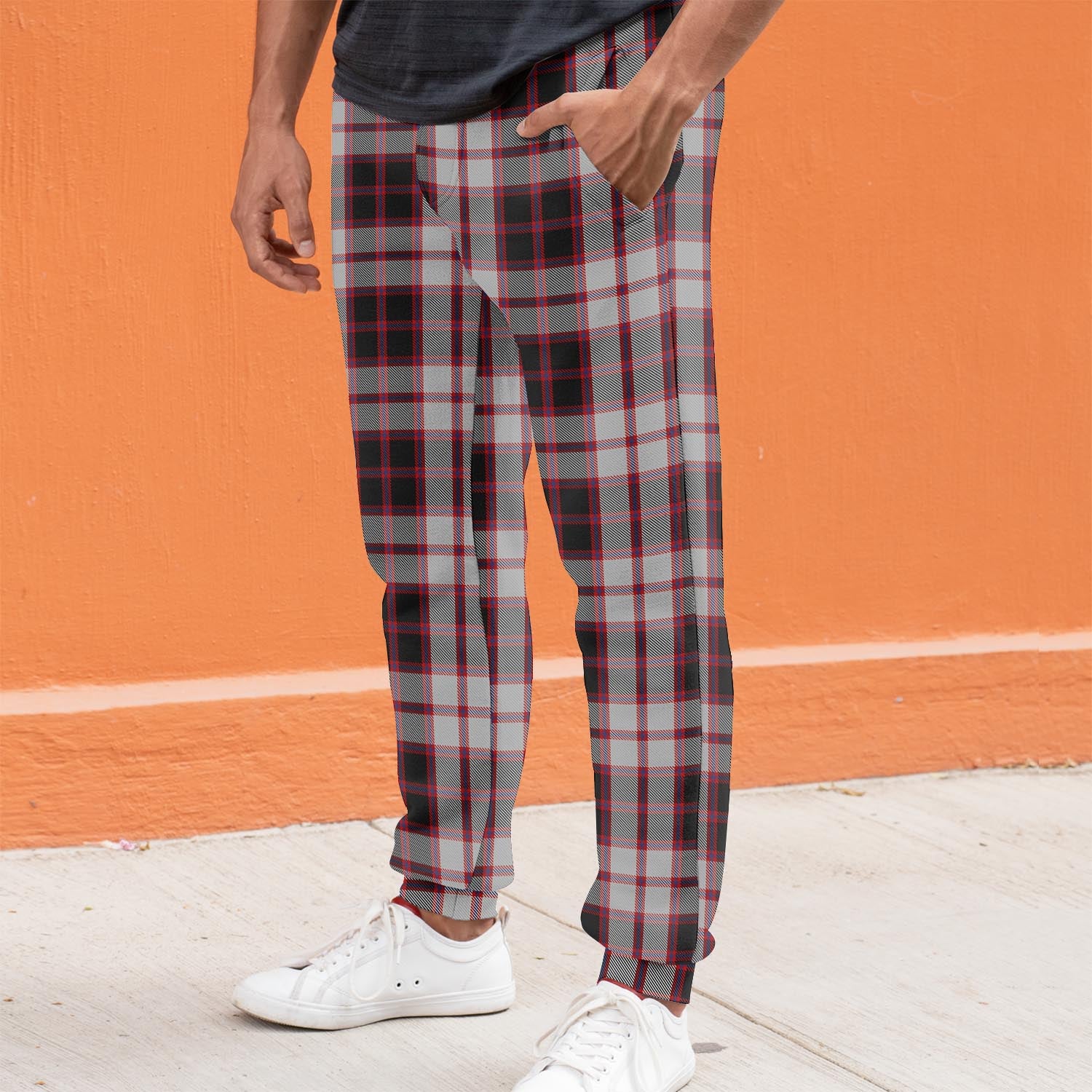 MacPherson (McPherson) Tartan Joggers Pants S - Tartan Vibes Clothing