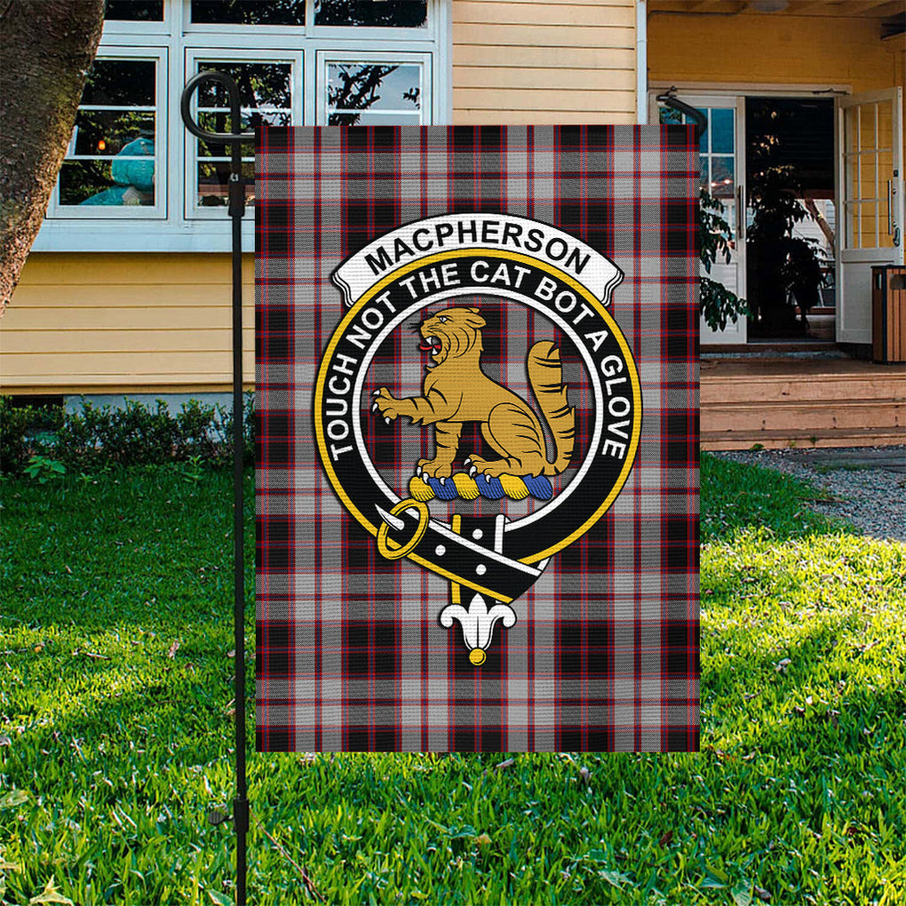 MacPherson (McPherson) Tartan Flag with Family Crest - Tartan Vibes Clothing