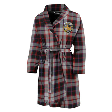 MacPherson (McPherson) Tartan Bathrobe with Family Crest