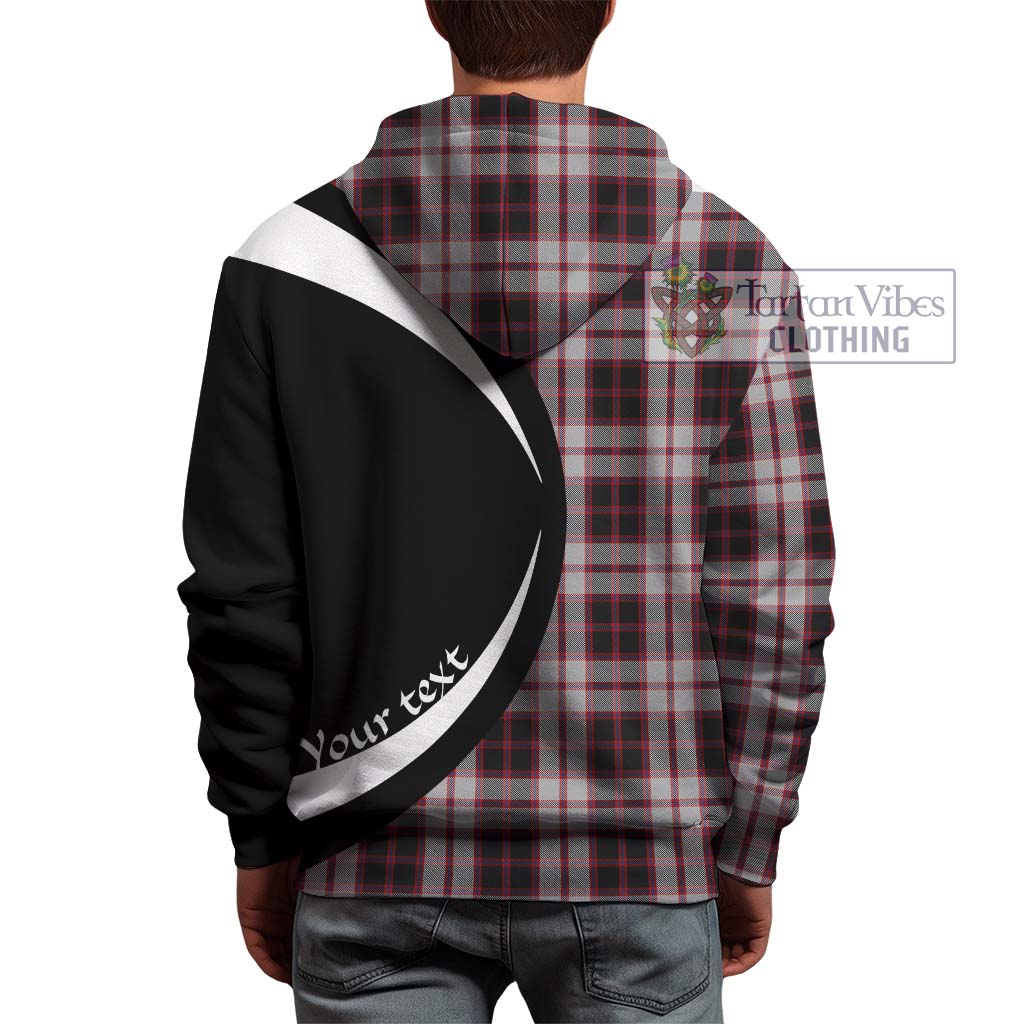 MacPherson (McPherson) Tartan Hoodie with Family Crest Circle Style - Tartan Vibes Clothing