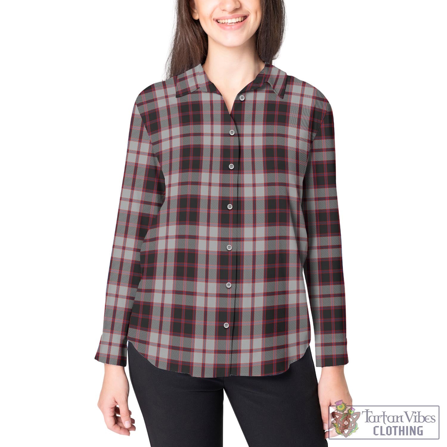 MacPherson Tartan Womens Casual Shirt