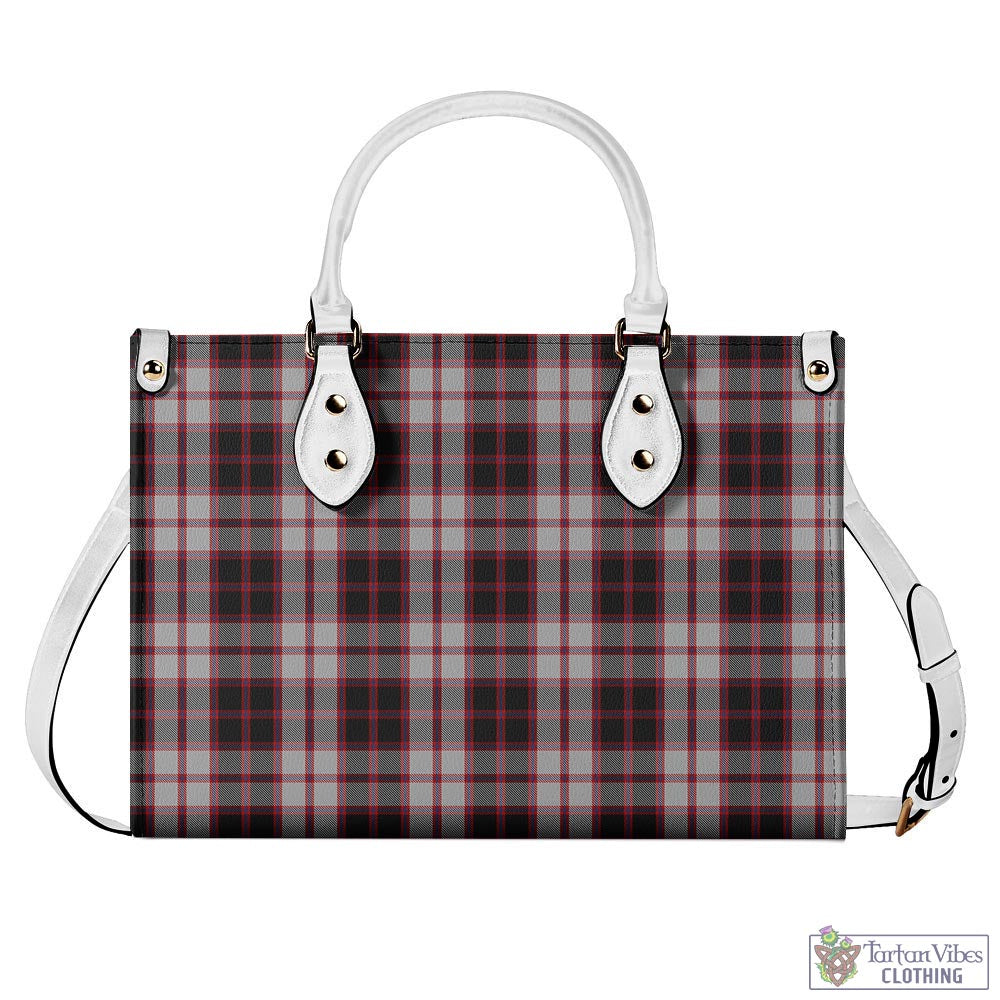 Tartan Vibes Clothing MacPherson Tartan Luxury Leather Handbags