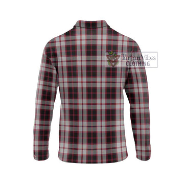 MacPherson (McPherson) Tartan Long Sleeve Polo Shirt with Family Crest DNA In Me Style