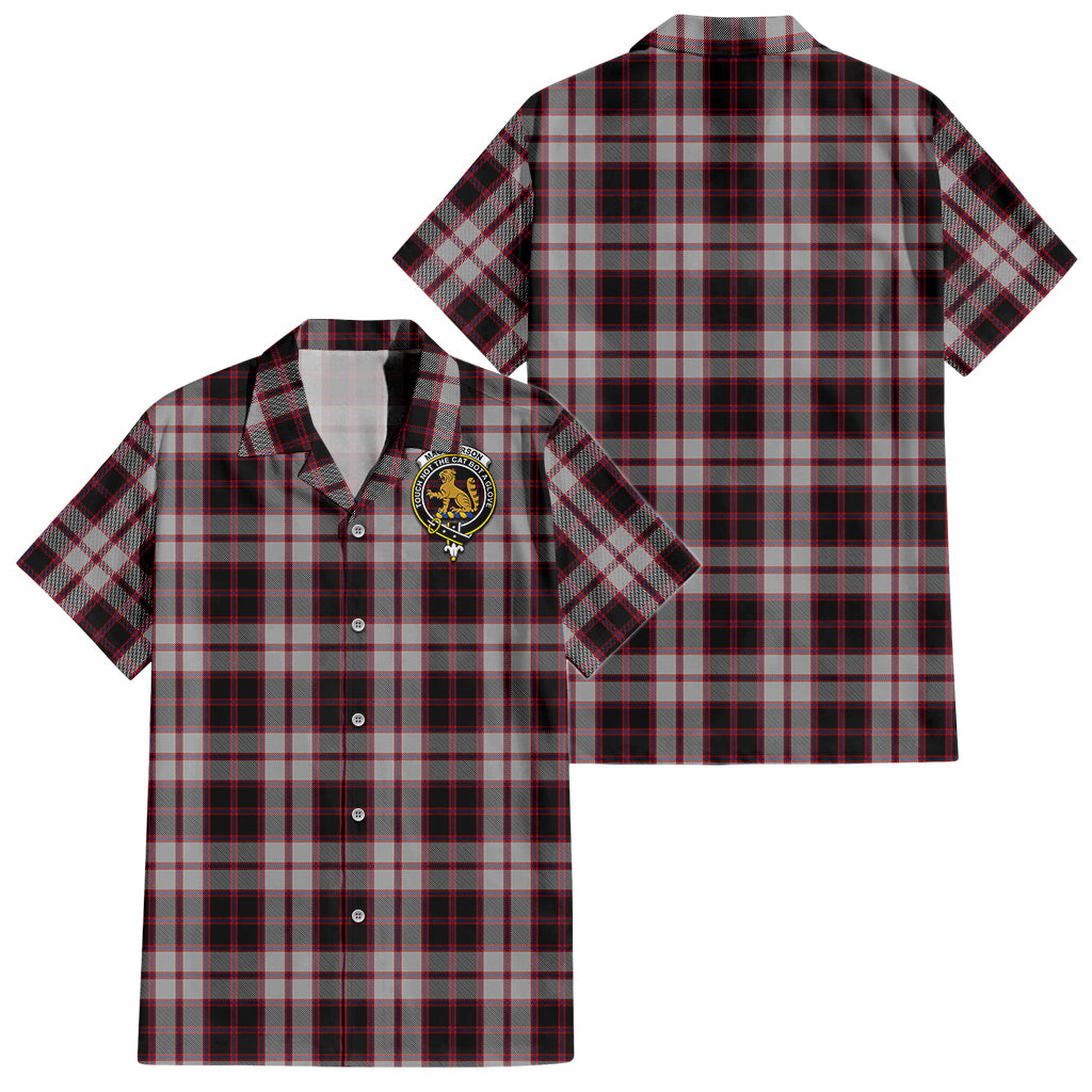 macpherson-tartan-short-sleeve-button-down-shirt-with-family-crest