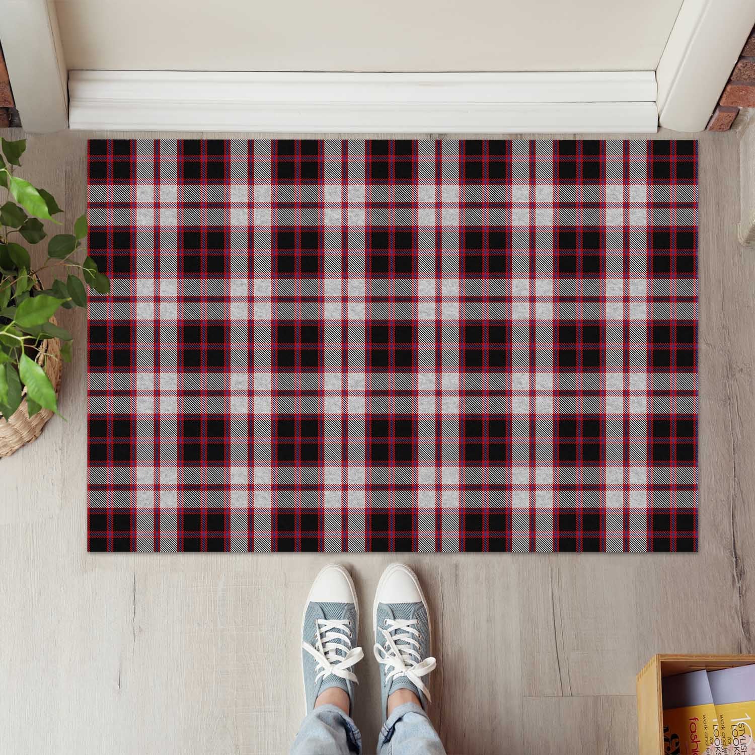 MacPherson Tartan Door Mat - Tartanvibesclothing