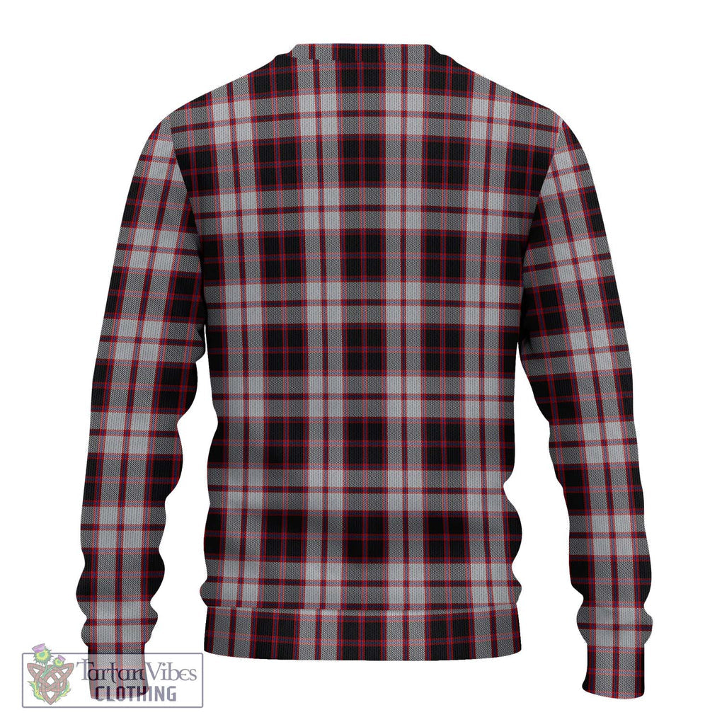 MacPherson (McPherson) Tartan Knitted Sweater with Family Crest DNA In Me Style - Tartanvibesclothing Shop