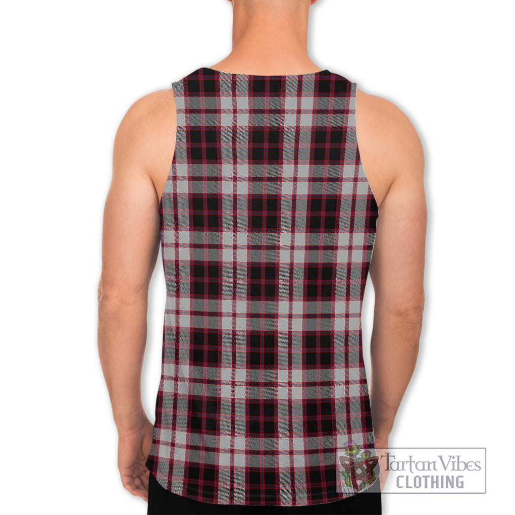 MacPherson (McPherson) Tartan Men's Tank Top with Family Crest DNA In Me Style - Tartanvibesclothing Shop