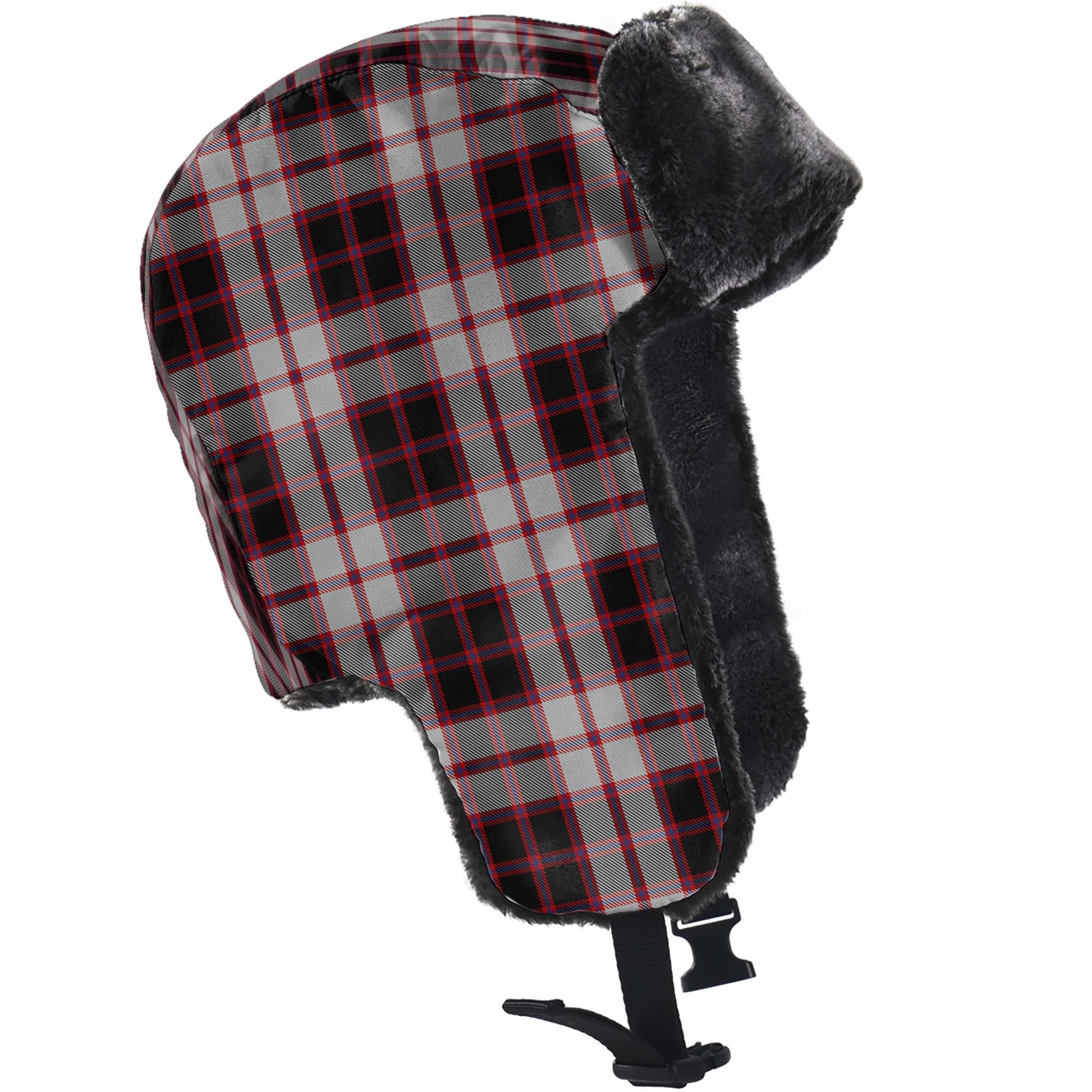 MacPherson Tartan Winter Trapper Hat - Tartanvibesclothing