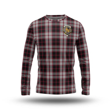 MacPherson (McPherson) Tartan Long Sleeve T-Shirt with Family Crest - Tartan Vibes Clothing
