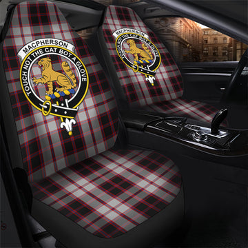 MacPherson (McPherson) Tartan Car Seat Cover with Family Crest - Tartan Vibes Clothing
