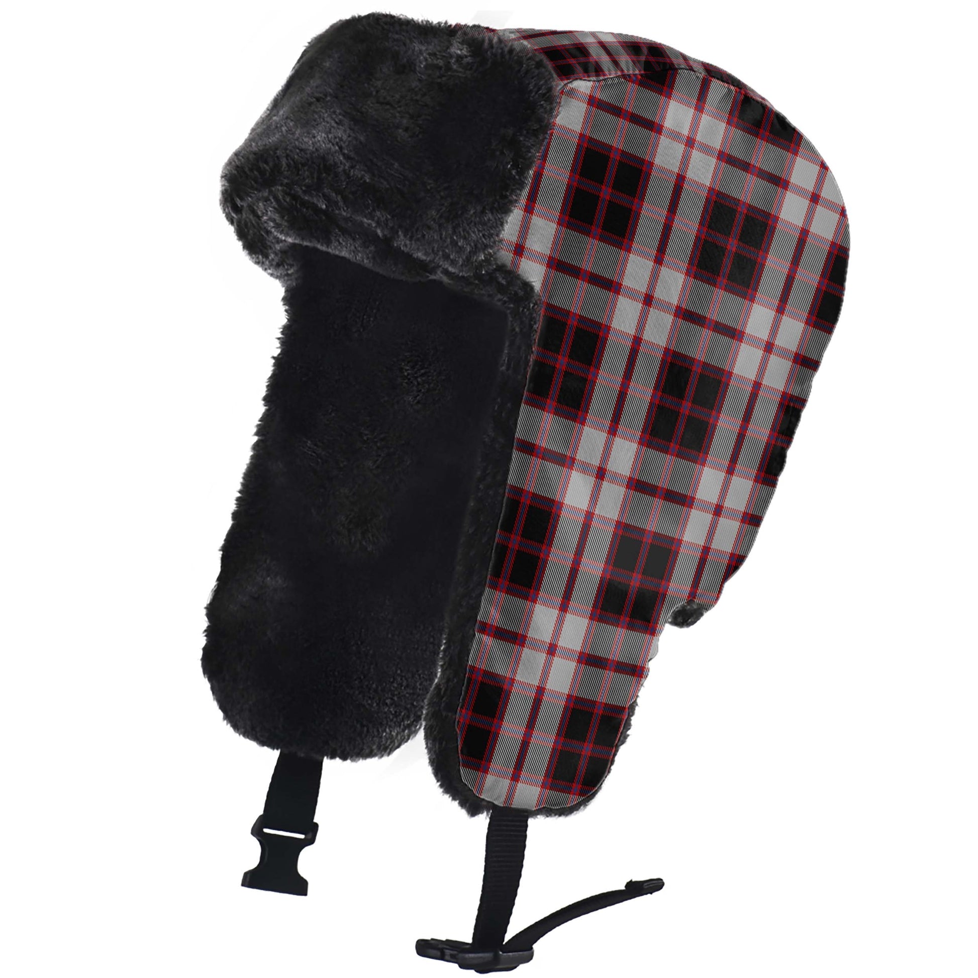 MacPherson Tartan Winter Trapper Hat - Tartanvibesclothing