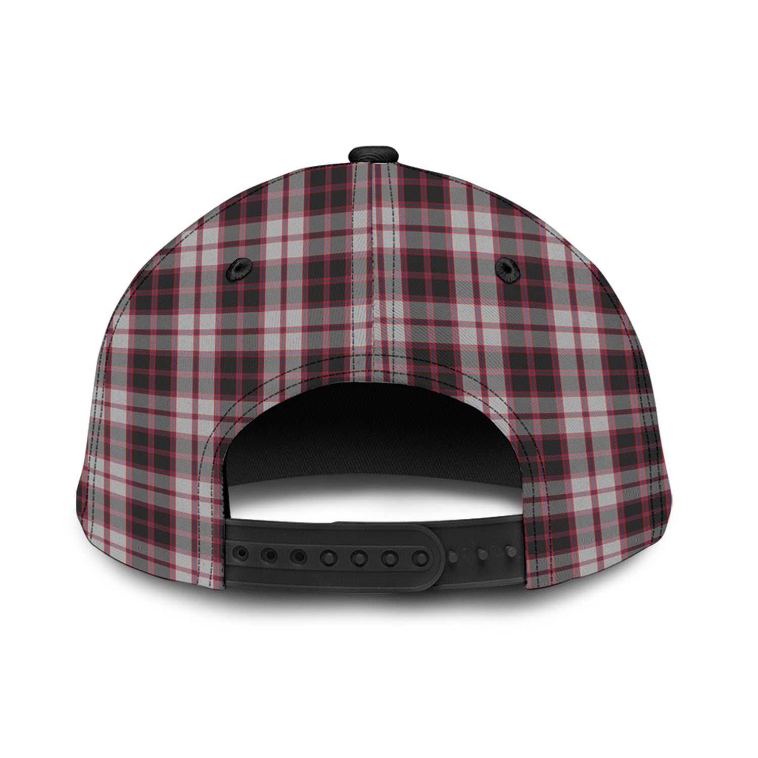 MacPherson (McPherson) Tartan Classic Cap with Family Crest - Tartan Vibes Clothing