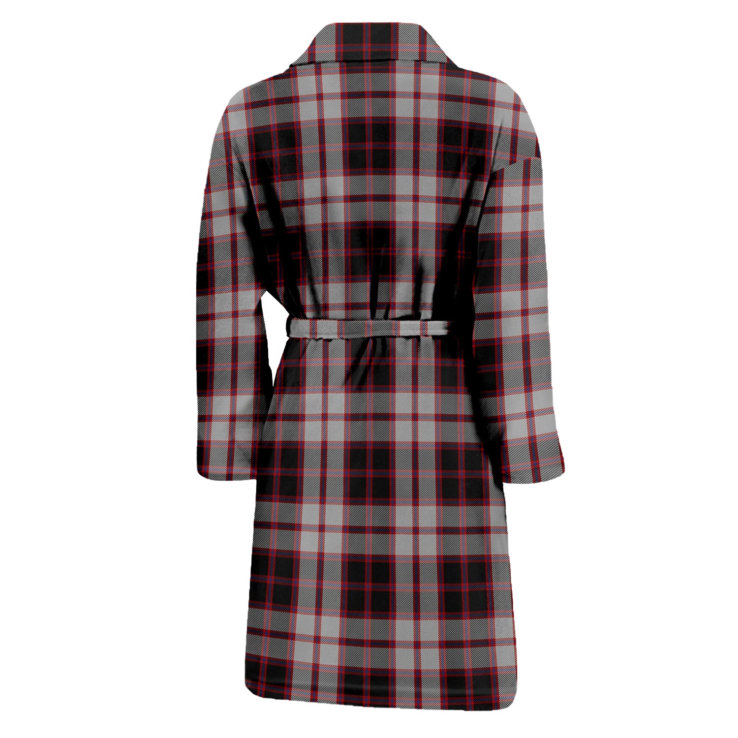 MacPherson (McPherson) Tartan Bathrobe with Family Crest - Tartan Vibes Clothing