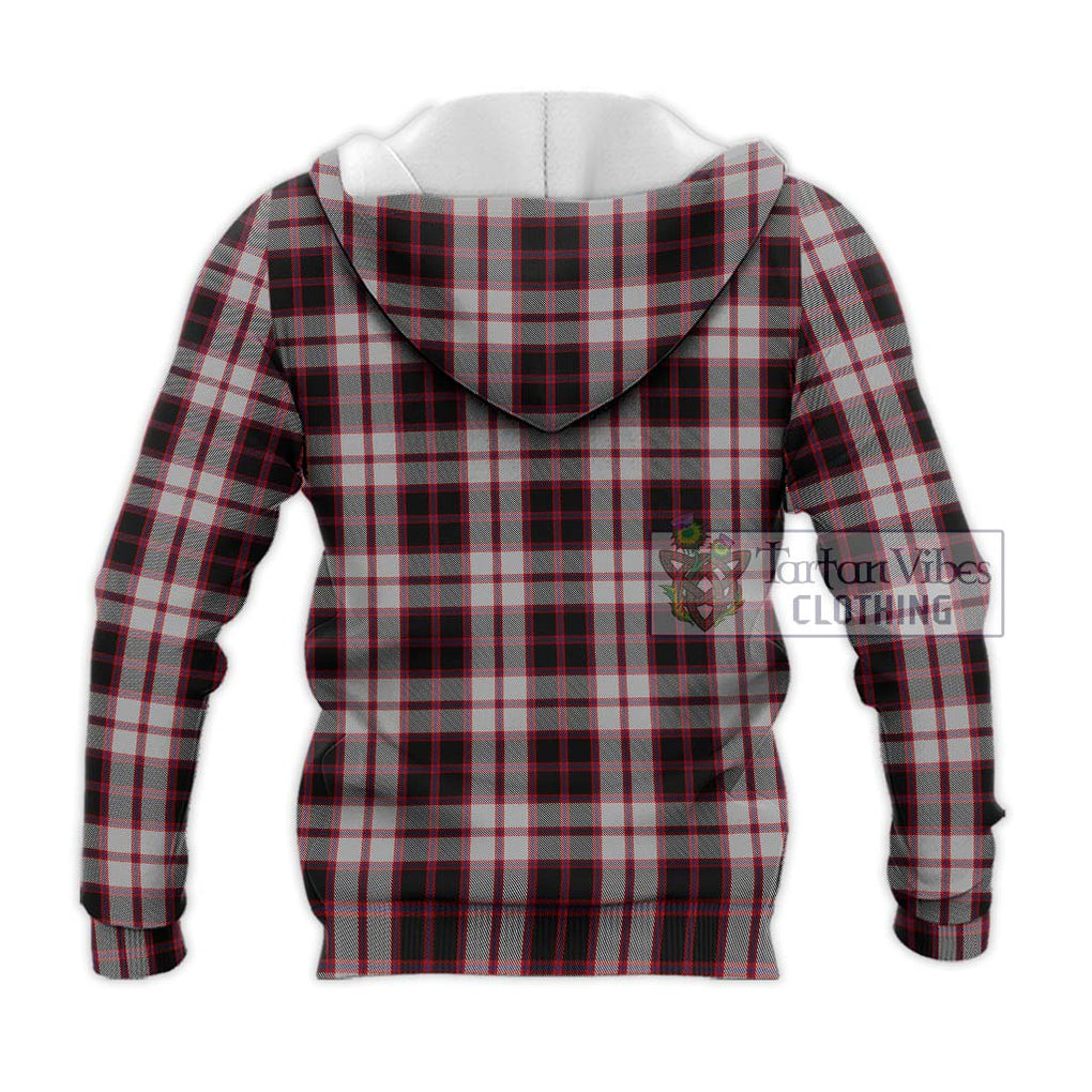 MacPherson (McPherson) Tartan Knitted Hoodie with Family Crest DNA In Me Style - Tartanvibesclothing Shop