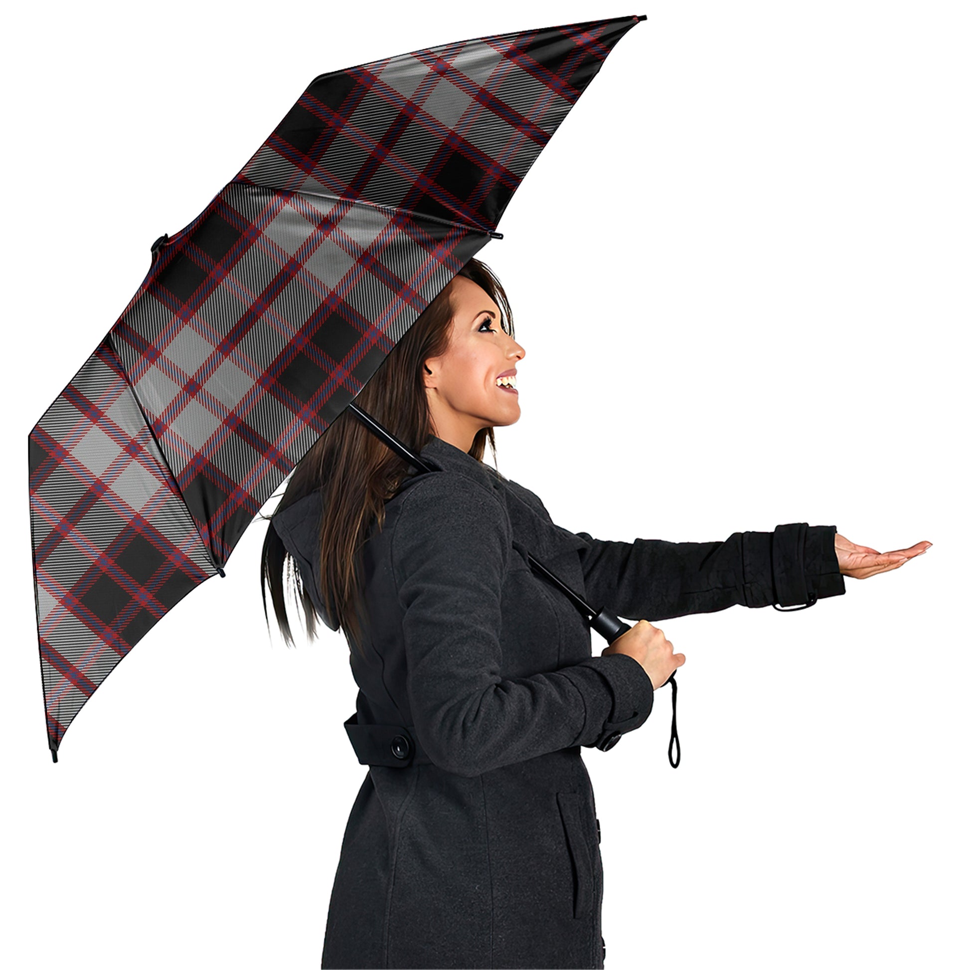 MacPherson Tartan Umbrella - Tartanvibesclothing