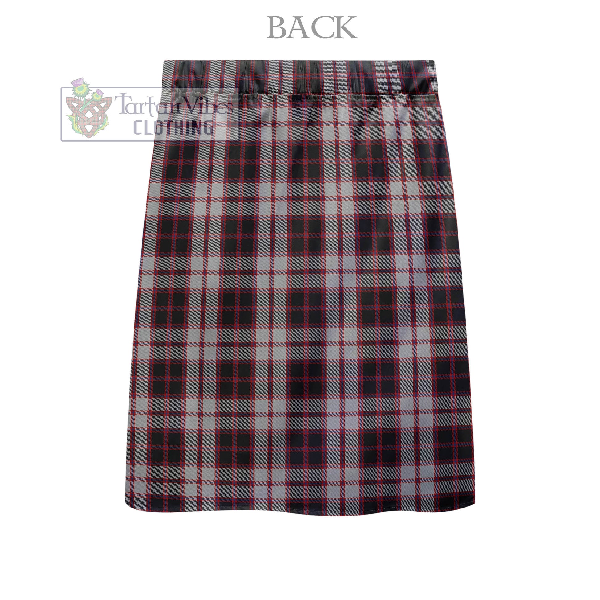 Tartan Vibes Clothing MacPherson Tartan Men's Pleated Skirt - Fashion Casual Retro Scottish Style