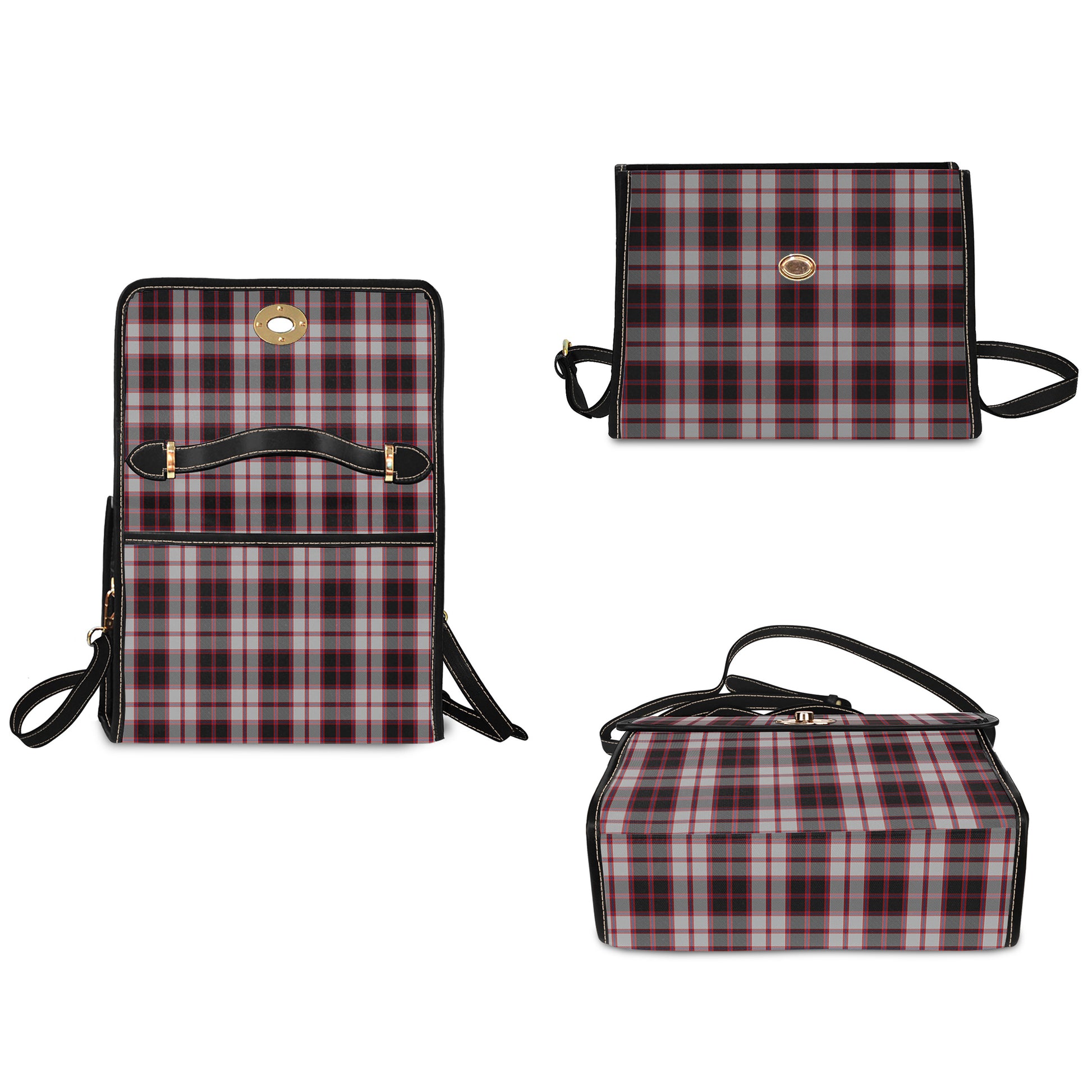 macpherson-tartan-leather-strap-waterproof-canvas-bag