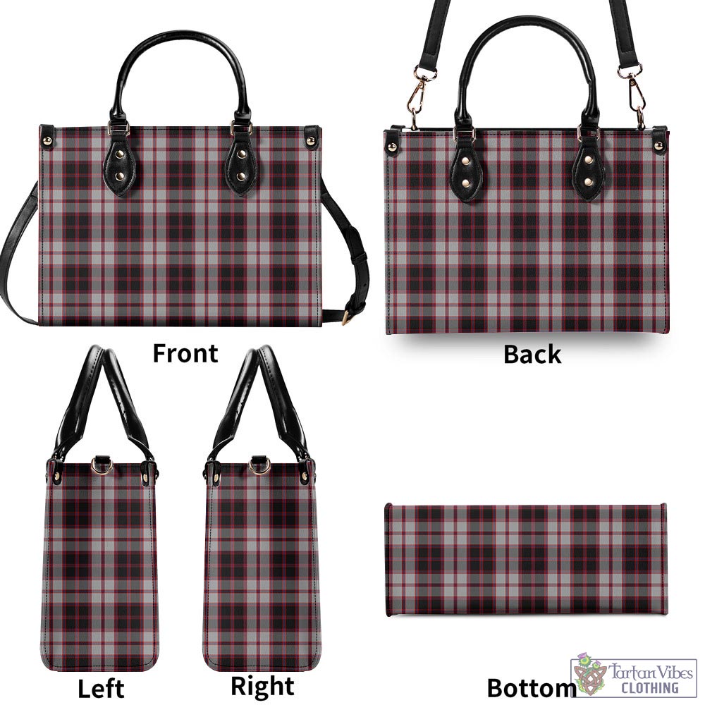 Tartan Vibes Clothing MacPherson Tartan Luxury Leather Handbags