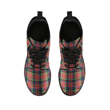 MacPherson Ancient Tartan Leather Boots